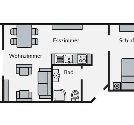 Inselparadies Bernstein Apartman Baabe
